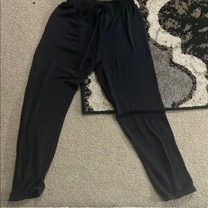 Black Relaxed Fit Pants